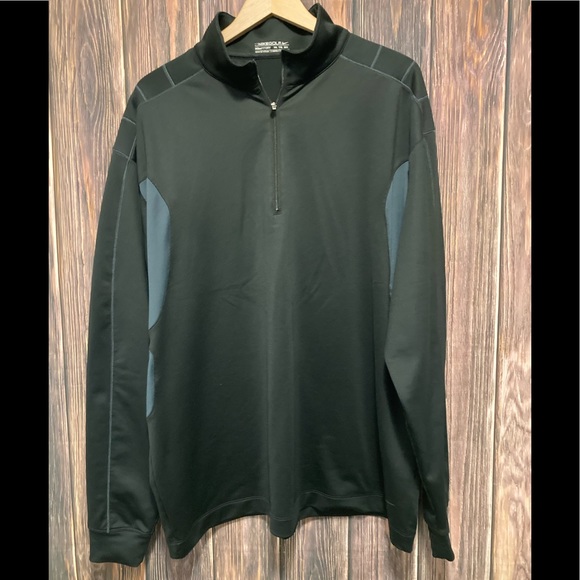 Nike Golf Fit-Dry Long Sleeve 1/4 Zip Pullover Sweatshirt - Mens Size XXL - Picture 1 of 4